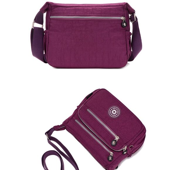 Womens Ladies Messenger Crossbody Handbag Bag Shoulder Bag Purse Waterproof - Picture 6 of 8